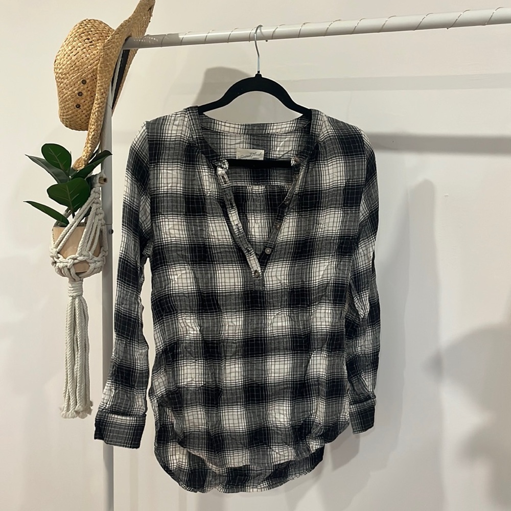 Women’s Flannel Top XS